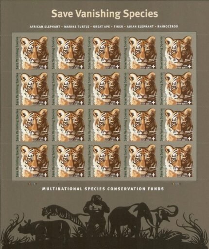 (2012) Save Vanishing Species Postage Stamps